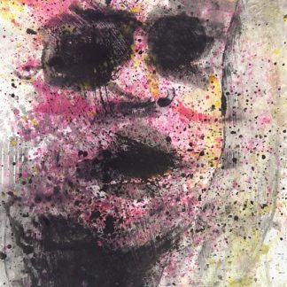 Wow... Derwin Mata Abstract Portrait on paper measuring