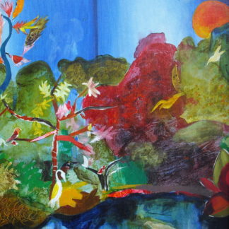 Alcantara: Colorful Jungle Scene